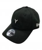 New Era×GROUND Yニューエラ×グラウンドワイ）の古着「9THIRTY GY LOGOキャップ」｜ブラック