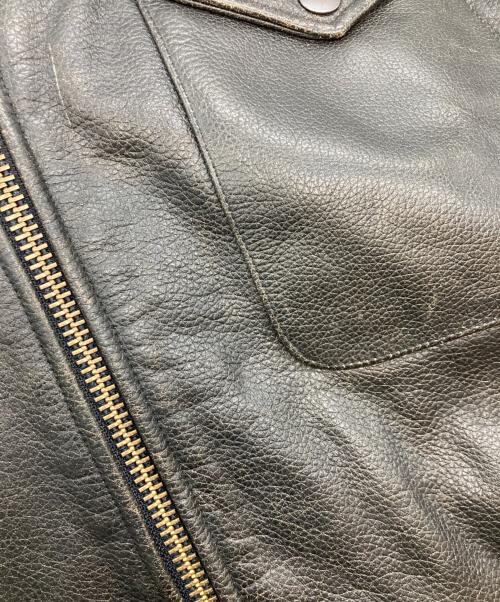 GAP（ギャップ）GAP (ギャップ) レザーカーコート OLD GAP ブラウン サイズ:Ⅼの古着・服飾アイテム