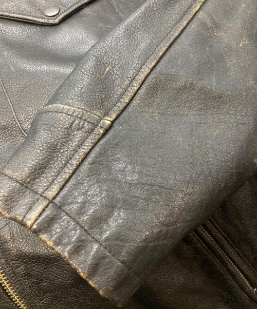 GAP（ギャップ）GAP (ギャップ) レザーカーコート OLD GAP ブラウン サイズ:Ⅼの古着・服飾アイテム