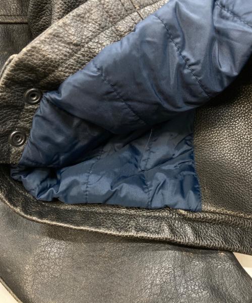 GAP（ギャップ）GAP (ギャップ) レザーカーコート OLD GAP ブラウン サイズ:Ⅼの古着・服飾アイテム