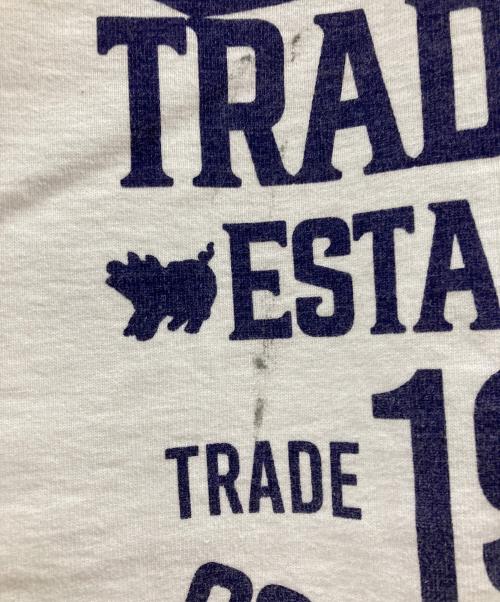STUDIO D'ARTISAN（ステュディオダルチザン）STUDIO D'ARTISAN (ステュディオダルチザン) 吊り編みプリントTシャツ ホワイト サイズ:XLの古着・服飾アイテム