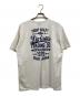 STUDIO D'ARTISAN (ステュディオダルチザン) 吊り編みプリントTシャツ ホワイト サイズ:XL：4000円