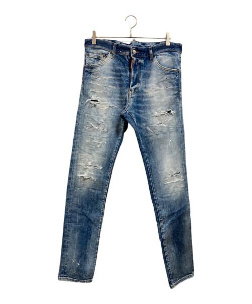 DSQUARED2（ディースクエアード）DSQUARED2 (ディースクエアード) COOL GUY JEAN インディゴ サイズ:48の古着・服飾アイテム