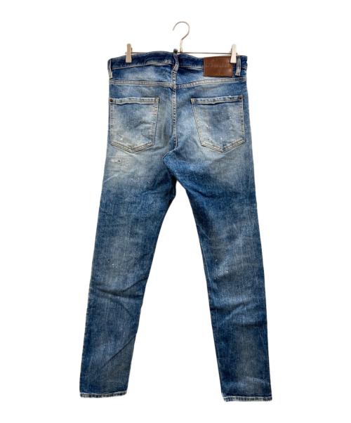 DSQUARED2（ディースクエアード）DSQUARED2 (ディースクエアード) COOL GUY JEAN インディゴ サイズ:48の古着・服飾アイテム