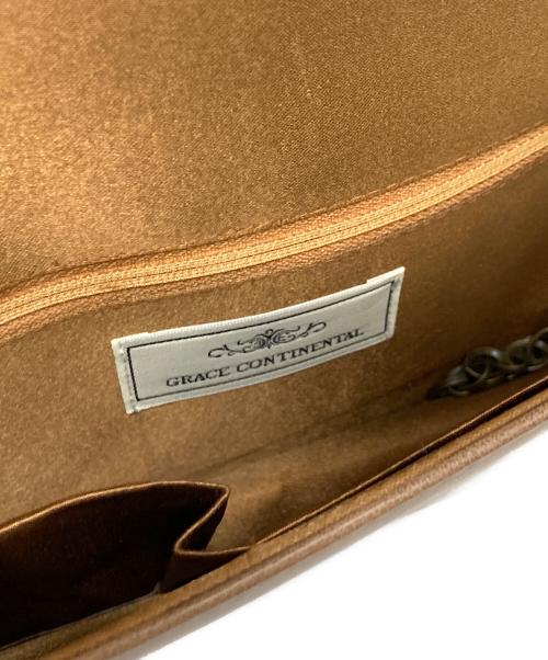 GRACE CONTINENTAL（（グレースコンチネンタル）GRACE CONTINENTAL (グレースコンチネンタル) ショルダーバッグ ブラウンの古着・服飾アイテム