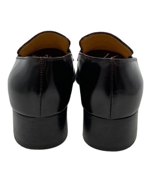 CELINE（セリーヌ）CELINE (セリーヌ) ロゴプレートスウェードパンプス オリーブ サイズ:35の古着・服飾アイテム