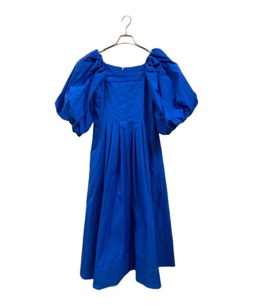 CELFORD（セルフォード）CELFORD (セルフォード) スクエアネックワンピース ブルー サイズ:36 未使用品の古着・服飾アイテム