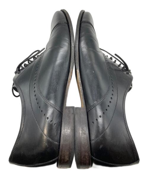 KATHARINE HAMNETT（キャサリンハムネット）KATHARINE HAMNETT (キャサリンハムネット) レザーシューズ ブラック サイズ:25.5cmの古着・服飾アイテム