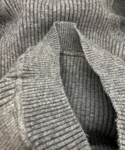 Charlie Constantinou（チャーリーコンスタンティノー）Charlie Constantinou (チャーリーコンスタンティノー) Intarsia-Knit Hoodie グレー サイズ:Sの古着・服飾アイテム
