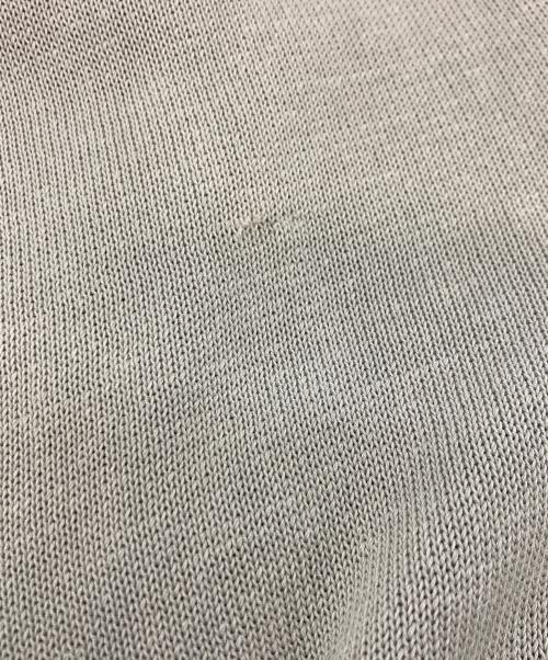 DRIES VAN NOTEN（ドリスヴァンノッテン）DRIES VAN NOTEN (ドリスヴァンノッテン) ニットポロシャツ ベージュ サイズ:Mの古着・服飾アイテム