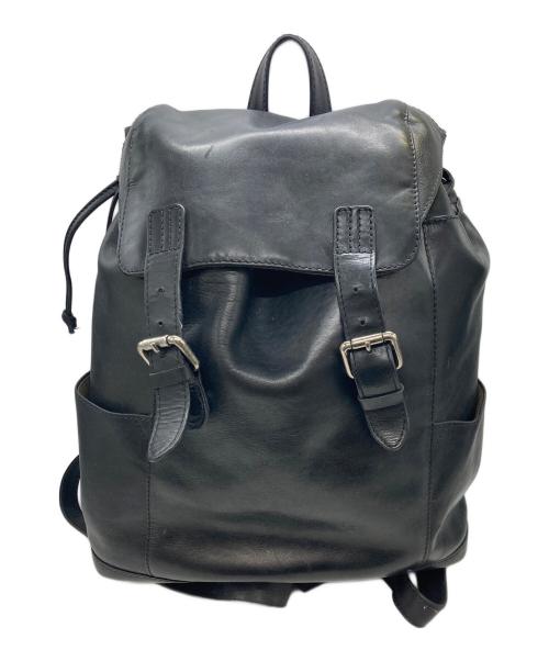 ASHWOOD（アッシュウッド）Ashwood (アッシュウッド) HARVEYバックパック ブラックの古着・服飾アイテム