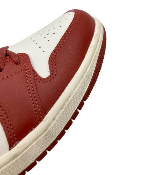 NIKE（ナイキ）NIKE (ナイキ) Air Jordan 1 Mid レッド×グリーン サイズ:26cmの古着・服飾アイテム