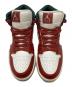 中古・古着 NIKE (ナイキ) Air Jordan 1 Mid レッド×グリーン サイズ:26cm：10000円