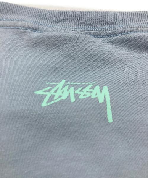 stussy（ステューシー）stussy (ステューシー) Tシャツ ブルー サイズ:Mの古着・服飾アイテム