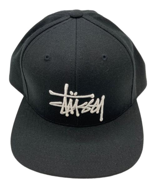 stussy（ステューシー）stussy (ステューシー) キャップ ブラックの古着・服飾アイテム