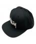 stussy（ステューシー）の古着「キャップ」｜ブラック