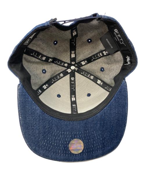 stussy（ステューシー）stussy (ステューシー) New Era (ニューエラ) キャップ インディゴの古着・服飾アイテム
