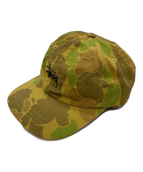 stussy（ステューシー）stussy (ステューシー) キャップ ブラウンの古着・服飾アイテム