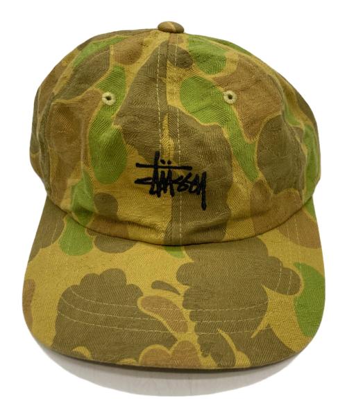stussy（ステューシー）stussy (ステューシー) キャップ ブラウンの古着・服飾アイテム