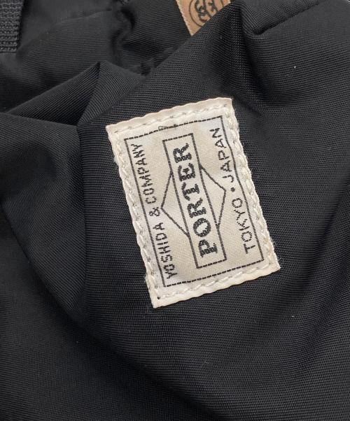 PORTER（ポーター）PORTER (ポーター) stussy (ステューシー) ボディーバッグ ブラックの古着・服飾アイテム