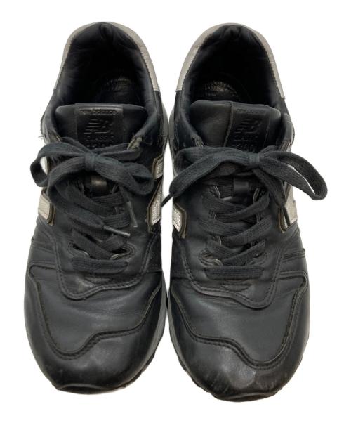 NEW BALANCE（ニューバランス）NEW BALANCE (ニューバランス) ホーウィンレザースニーカー ブラック サイズ:26cmの古着・服飾アイテム