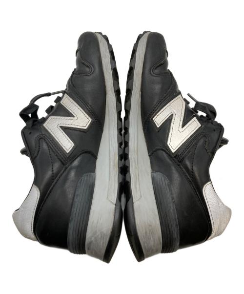 NEW BALANCE（ニューバランス）NEW BALANCE (ニューバランス) ホーウィンレザースニーカー ブラック サイズ:26cmの古着・服飾アイテム