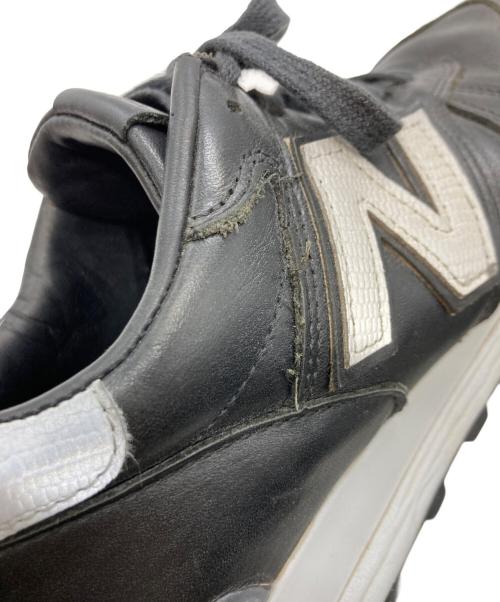 NEW BALANCE（ニューバランス）NEW BALANCE (ニューバランス) ホーウィンレザースニーカー ブラック サイズ:26cmの古着・服飾アイテム