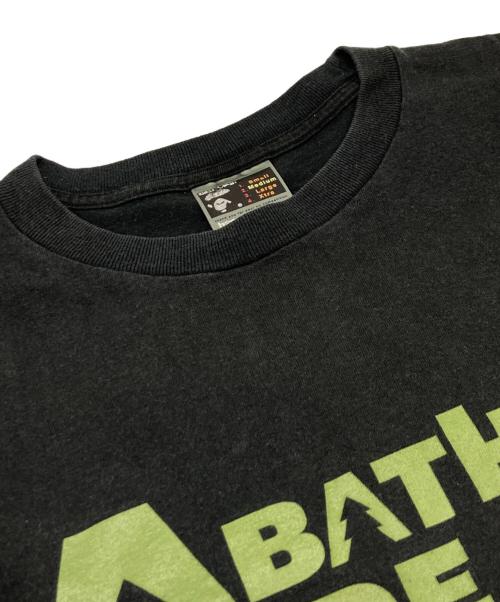 A BATHING APE（アベイシングエイプ）A BATHING APE (アベイシングエイプ) Tシャツ ブラック サイズ:Mの古着・服飾アイテム