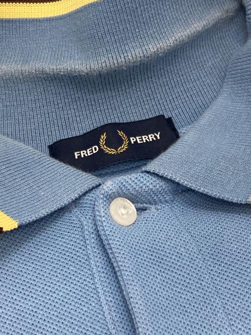 FRED PERRY（フレッドペリー）FRED PERRY (フレッドペリー) ポロシャツ ブルー サイズ:Sの古着・服飾アイテム