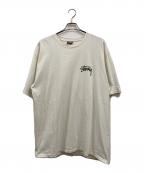 stussyステューシー）の古着「Stussy read Em N weep pigment dyed」｜ホワイト