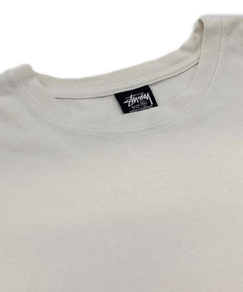 stussy（ステューシー）stussy (ステューシー) Stussy read Em N weep pigment dyed ホワイト サイズ:XLの古着・服飾アイテム