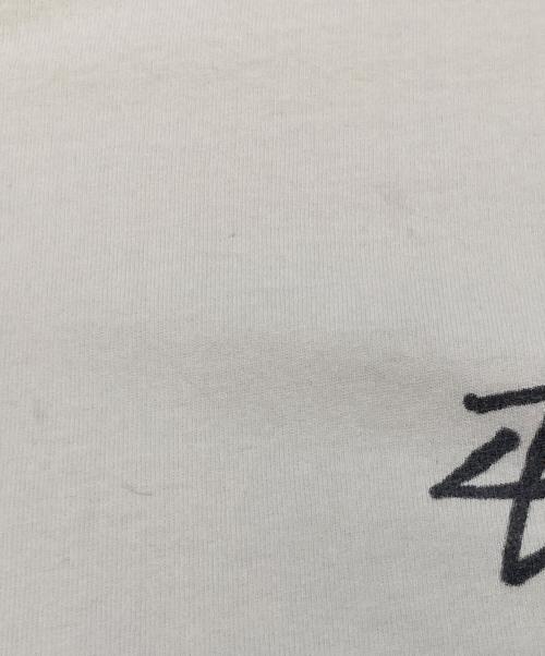 stussy（ステューシー）stussy (ステューシー) Stussy read Em N weep pigment dyed ホワイト サイズ:XLの古着・服飾アイテム