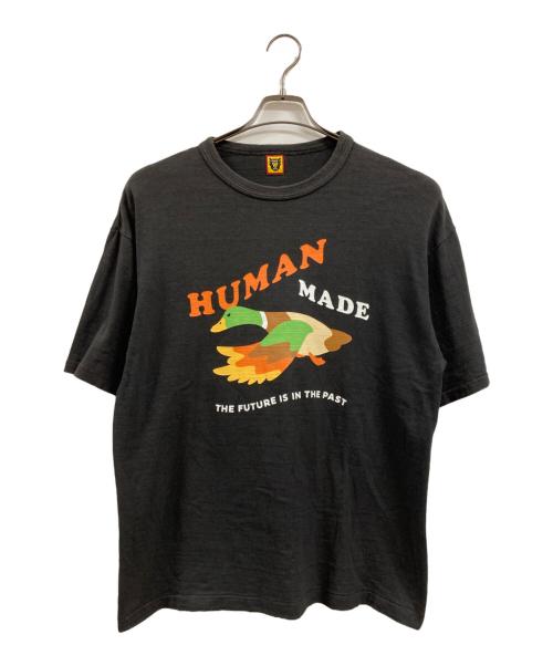HUMAN MADE（ヒューマンメイド）HUMAN MADE (ヒューマンメイド) フライングダックTシャツ ブラック サイズ:2XLの古着・服飾アイテム