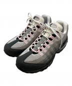 NIKEナイキ）の古着「Women's Air Max 95 OG Big Bubble」｜Medium Grey/Pink Foa