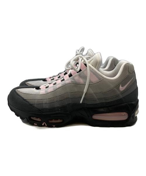 NIKE（ナイキ）NIKE (ナイキ) Women's Air Max 95 OG Big Bubble Medium Grey/Pink Foa サイズ:27㎝の古着・服飾アイテム
