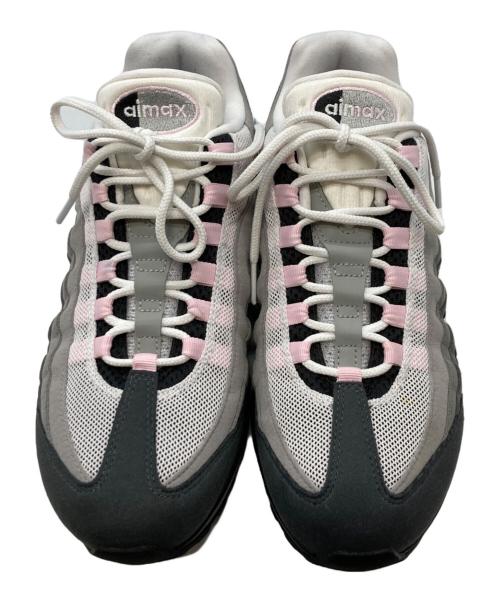 NIKE（ナイキ）NIKE (ナイキ) Women's Air Max 95 OG Big Bubble Medium Grey/Pink Foa サイズ:27㎝の古着・服飾アイテム