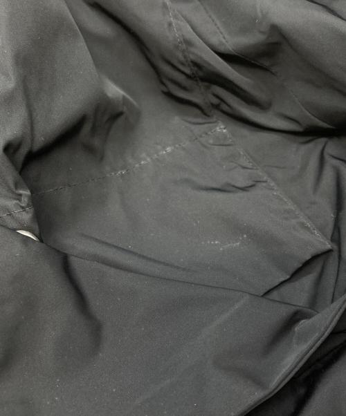 stein（シュタイン）stein (シュタイン) NYLON TAFTA HOODED SHORT JACKET ブラック サイズ:Ｍの古着・服飾アイテム