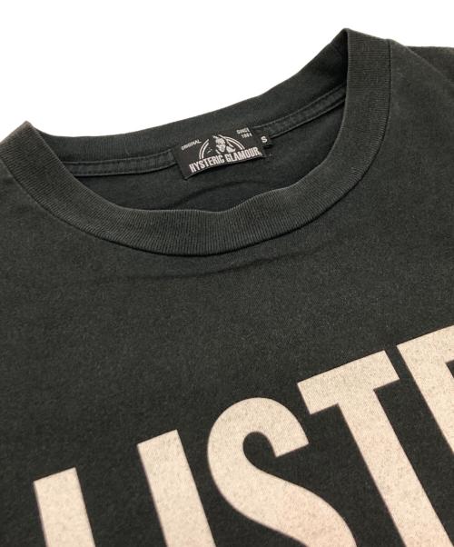 Hysteric Glamour（ヒステリックグラマー）Hysteric Glamour (ヒステリックグラマー) LISTEN TO HG Tシャツ ブラック サイズ:Sの古着・服飾アイテム