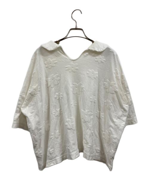 COMME des GARCONS（コムデギャルソン）COMME des GARCONS (コムデギャルソン) Frocking Flower Printed Blouse アイボリー サイズ:Ｍの古着・服飾アイテム