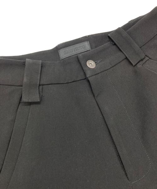 BAOVICTO（バオヴィクト）BAOVICTO (バオヴィクト) Chamfered Casual Pants ブラック サイズ:1の古着・服飾アイテム