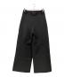 BAOVICTO (バオヴィクト) Chamfered Casual Pants ブラック サイズ:1：9000円