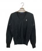 RALPH LAURENラルフローレン）の古着「ニット」｜ブラック