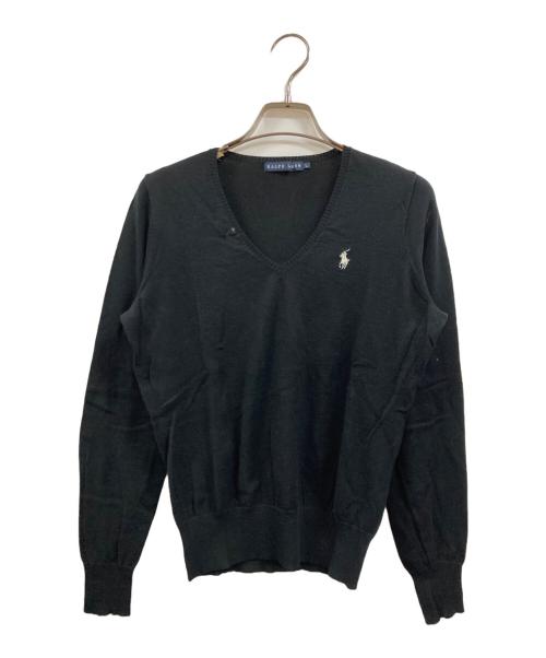 RALPH LAUREN（ラルフローレン）RALPH LAUREN (ラルフローレン) ニット ブラック サイズ:Lの古着・服飾アイテム