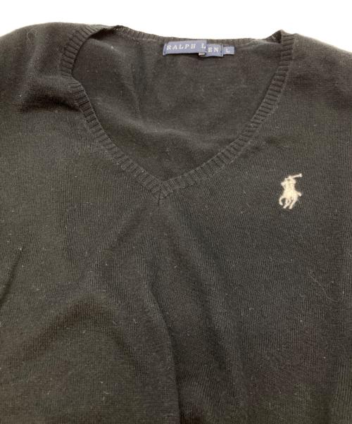 RALPH LAUREN（ラルフローレン）RALPH LAUREN (ラルフローレン) ニット ブラック サイズ:Lの古着・服飾アイテム