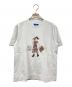 BLUE LABEL CRESTBRIDGE（ブルーレーベルクレストブリッジ）の古着「ベーシッククリア天竺Tシャツ」｜ホワイト