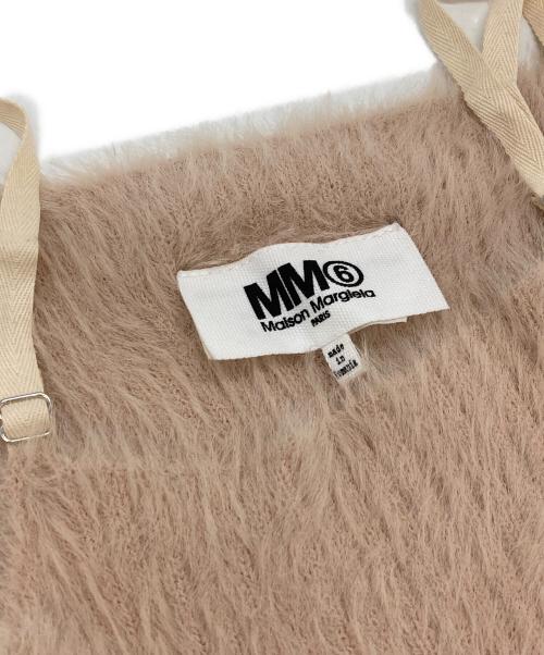 MM6 Maison Margiela（エムエムシックスメゾンマルジェラ）MM6 Maison Margiela (エムエムシックスメゾンマルジェラ) ニットワンピース ピンク サイズ:Mの古着・服飾アイテム