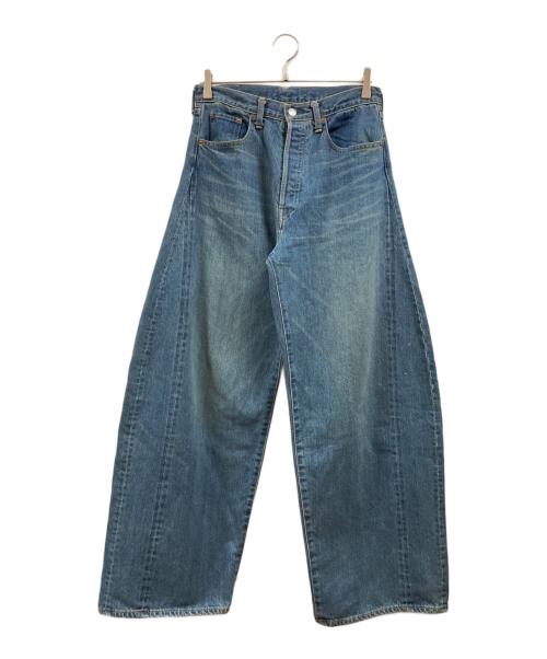 ssstein（シュタイン）ssstein (シュタイン) Deformation Wide Denim Jeans インディゴ サイズ:Sの古着・服飾アイテム