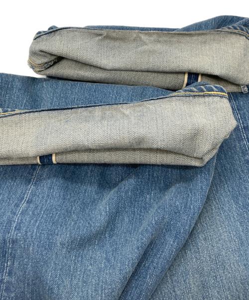 ssstein（シュタイン）ssstein (シュタイン) Deformation Wide Denim Jeans インディゴ サイズ:Sの古着・服飾アイテム