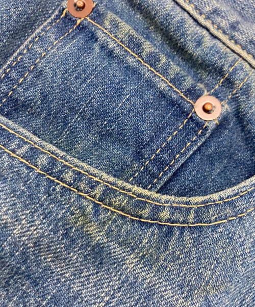 ssstein（シュタイン）ssstein (シュタイン) Deformation Wide Denim Jeans インディゴ サイズ:Sの古着・服飾アイテム