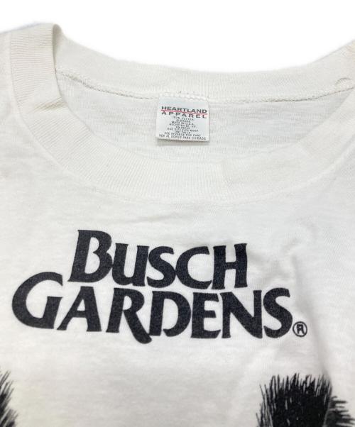 HEARTLAND（ハートランド）HEARTLAND (ハートランド) BUSCH GARDENS Tシャツ ホワイト サイズ:不明の古着・服飾アイテム